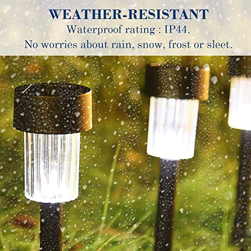 Maggift-12-Pcs-Solar-Pathway-Lights-Solar-Garden-Lights-Outdoor-Solar-Landscape-Lights-for-Lawn-Patio-Yard-Walkway-Deck-Driveway-and-Garden-0-2