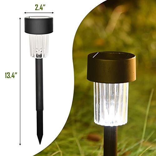 Maggift-12-Pcs-Solar-Pathway-Lights-Solar-Garden-Lights-Outdoor-Solar-Landscape-Lights-for-Lawn-Patio-Yard-Walkway-Deck-Driveway-and-Garden-0-3